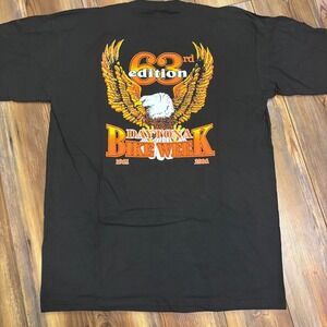 NWOT Vintage 2004 Daytona Bike Week 63rd Edition Y2K T-Shirt All Sport Heavy XL